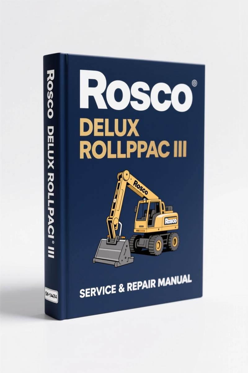 rosco delux rollpac iii parts catalog, rosco parts catalog, rosco delux