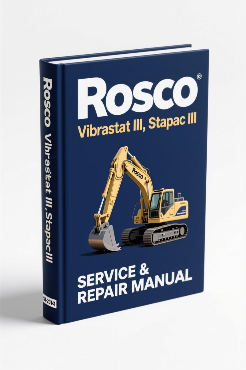 rosco vibrastat iii stapac iii 1997 parts catalog, rosco parts catalog, rosco vibrastat