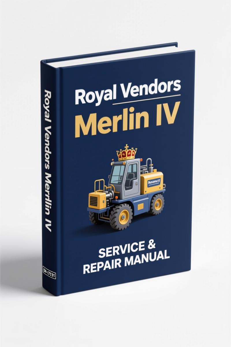 royal vendors merlin iv service manual, royal vendors service manual, royal vendors vendors