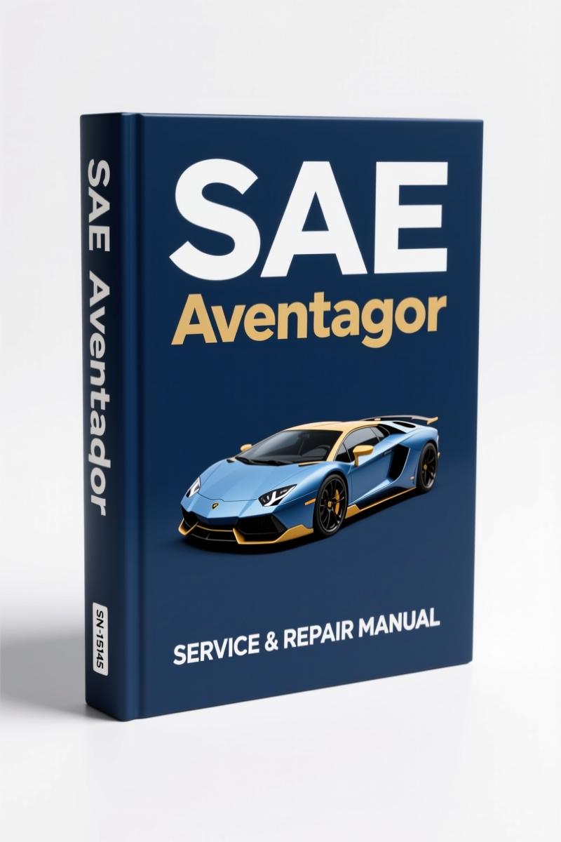 SAE Aventador 2011 Technical Manual – OEM Factory Specs for the Flagship