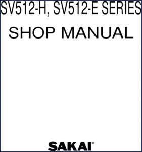 sakai sv512, sakai manual