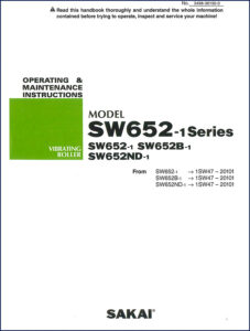 sakai sw652, sakai manual