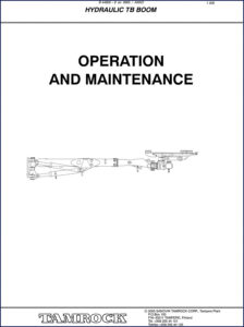 sandvik hydraulic tb boom 2005 operators manual, sandvik manual, sandvik hydraulic