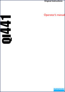 sandvik qj441 operators manual, sandvik manual, sandvik qj441