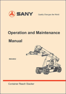 sany rsc45c2 operators manual, sany manual, sany rsc45c2