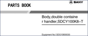 sany sdcy100k8, sany manual
