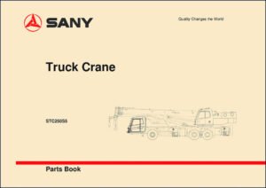 sany stc250 parts catalog, sany parts catalog, sany stc250