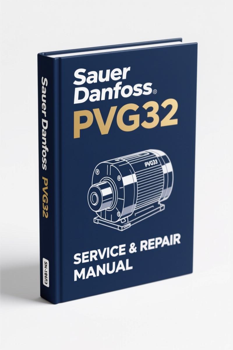 Sauer Danfoss PVG32 2010 Service Manual cover page