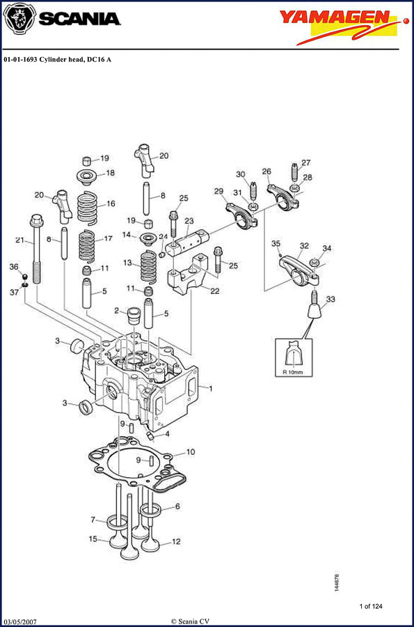 scania dc16 2007 parts catalog, scania parts catalog, scania dc16