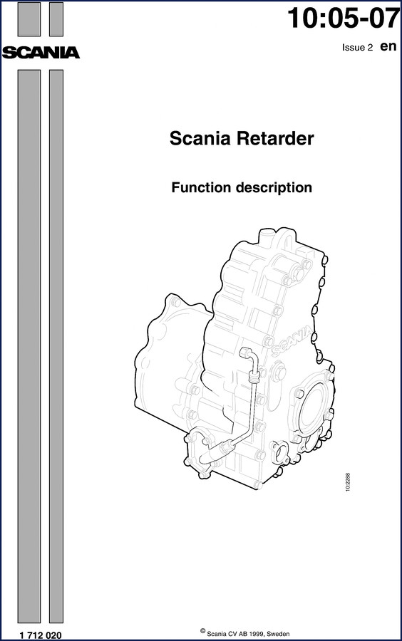 scania retarder 1999 technical manual, scania manual, scania retarder