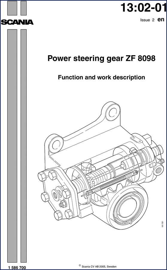 scania zf 8098 2005 technical manual, scania manual, scania zf