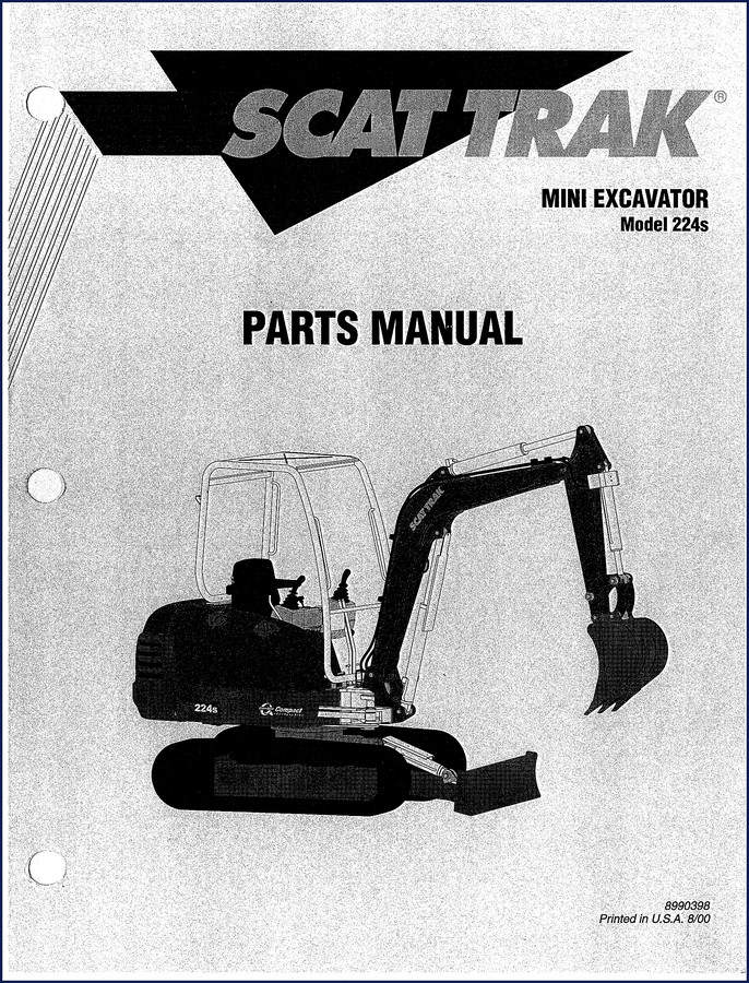 scat trak 224s 2000 parts catalog, scat trak parts catalog, scat trak trak