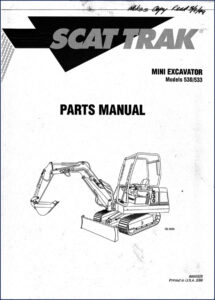scat trak 530, 533 1999 parts catalog, scat trak parts catalog, scat trak trak
