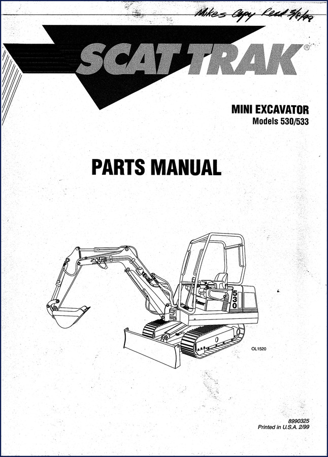 scat trak 530, 533 1999 parts catalog, scat trak parts catalog, scat trak trak