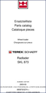 schaeff skl 873 2003 parts catalog, schaeff parts catalog, schaeff skl