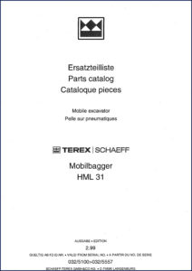 schaeff, schaeff-terex manual