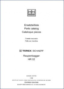 schaeff, schaeff-terex manual