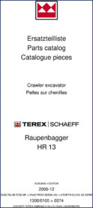 schaeff, schaeff-terex manual