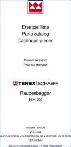 schaeff, schaeff-terex manual
