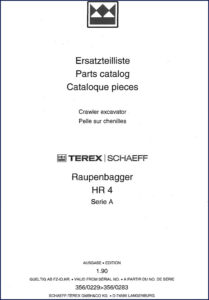 schaeff, schaeff-terex manual