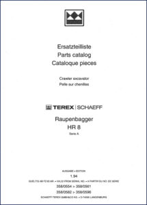 schaeff, schaeff-terex manual