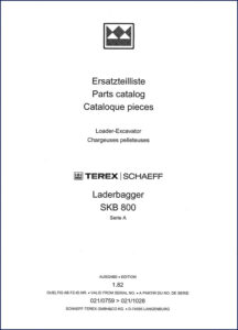 schaeff, schaeff-terex manual