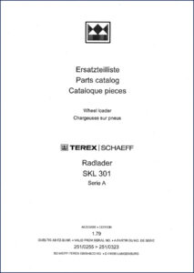 schaeff, schaeff-terex manual