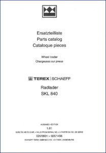 schaeff, schaeff-terex manual