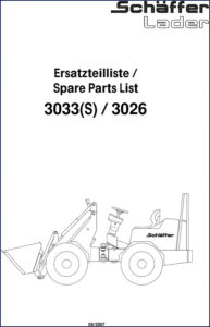 schäffer 3033, 3033s, 3026 2007 parts catalog oem, schäffer parts catalog, schäffer 3033,