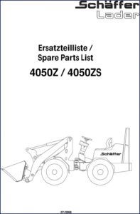 schäffer 4050z, 4050zs 2008 parts catalog, schäffer parts catalog, schäffer 4050z,