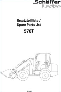 schäffer 570t 2003 parts catalog, schäffer parts catalog, schäffer 570t