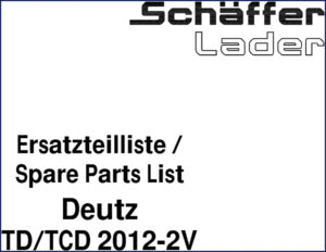 schäffer td 2012, schäffer manual, schäffer td