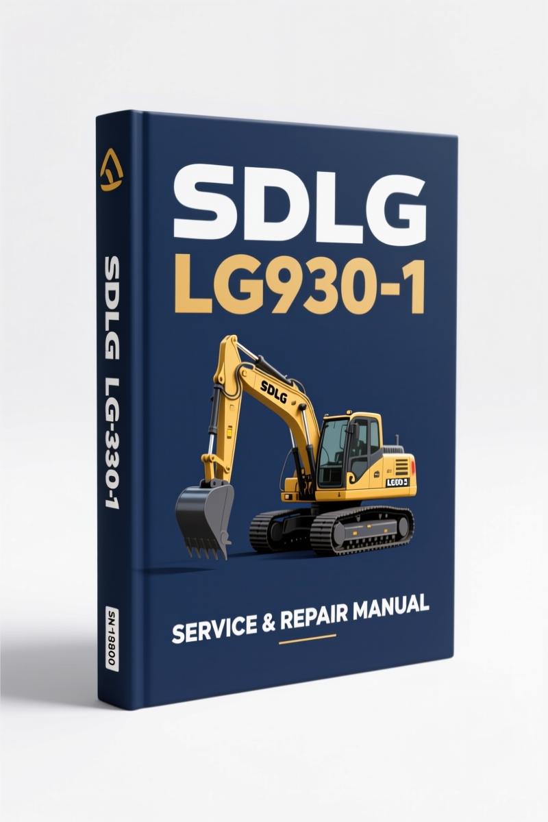 SDLG LG930-1 wheel loader parts catalog 2005 cover - OEM factory publication