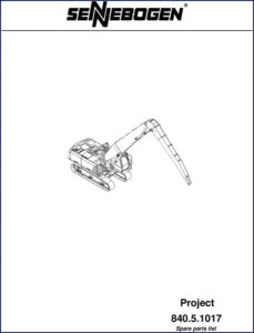 sennebogen 840 parts catalog, sennebogen parts catalog, sennebogen 840