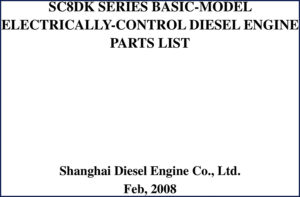 shanghai diesel engine sc8dk 2008 parts catalog, shanghai diesel engine parts catalog, shanghai diesel engine diesel