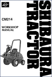 shibaura cm214 workshop manual, shibaura workshop manual, shibaura cm214