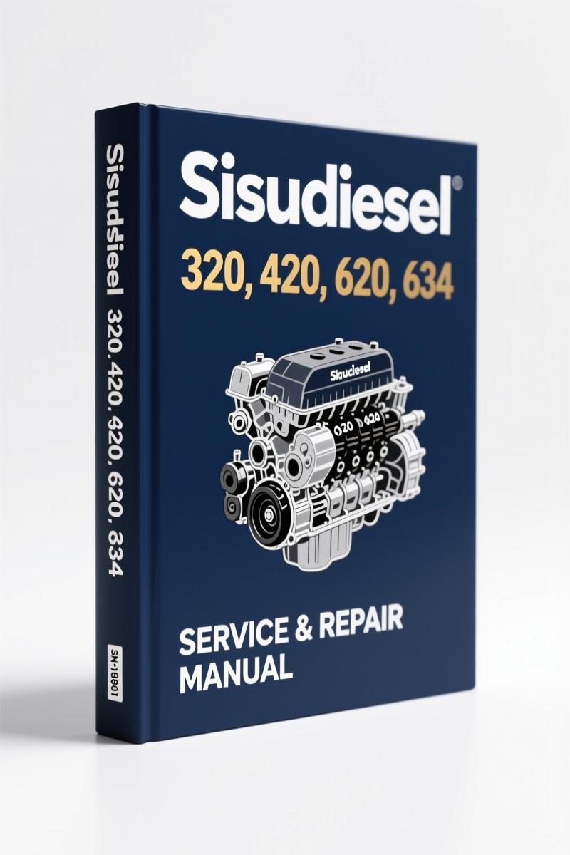 sisudiesel 320, 420, 620, 634 2002 workshop manual, sisudiesel workshop manual, sisudiesel 320,