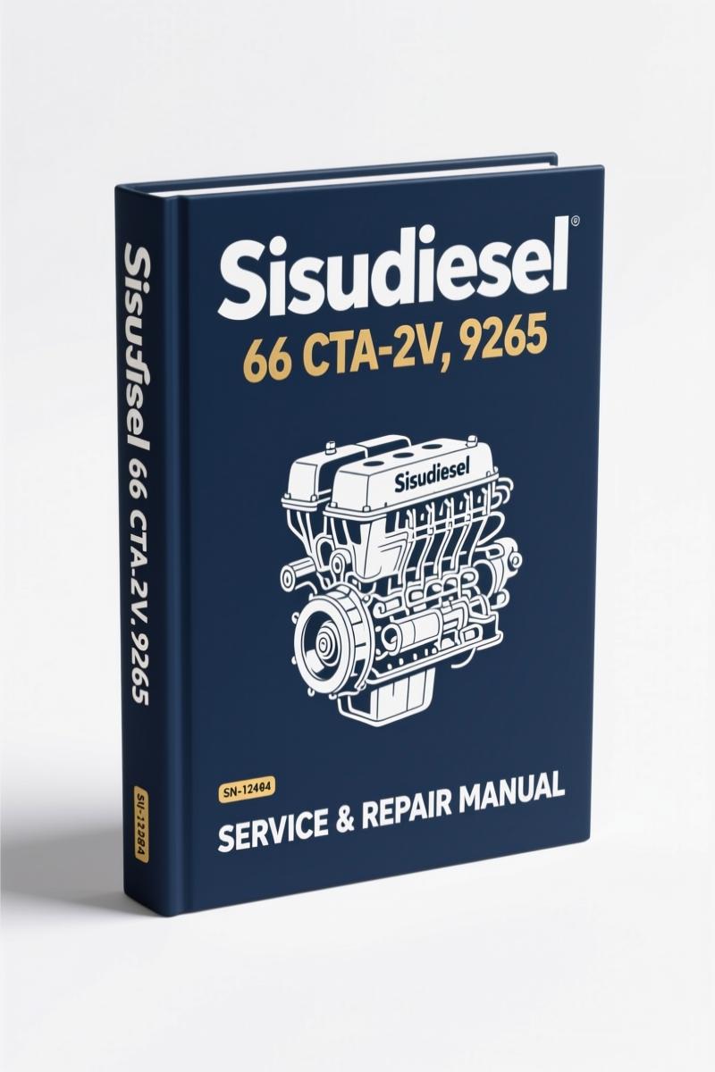 sisudiesel 66 cta, sisudiesel manual, sisudiesel 66