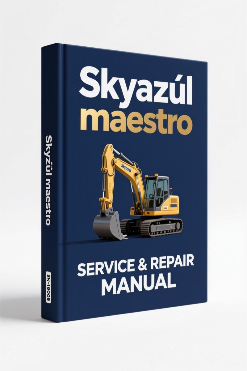 skyazúl maestro service manual, skyazúl service manual, skyazúl maestro