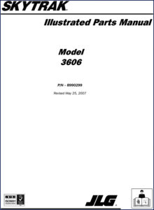 skytrak 3606 1999 operators manual, skytrak manual, skytrak 3606
