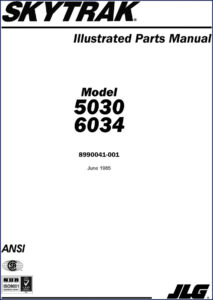 skytrak 5030, 6034 1985 parts catalog, skytrak parts catalog, skytrak 5030,