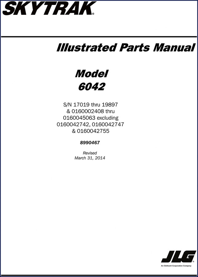 skytrak 6042 2014 parts catalog, skytrak parts catalog, skytrak 6042