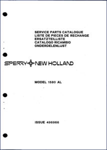 sperry new holland 1580 al parts catalog, sperry new holland parts catalog, sperry new holland new