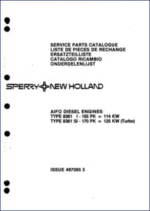 sperry new holland 8361, 8361 si parts catalog, sperry new holland parts catalog, sperry new holland new