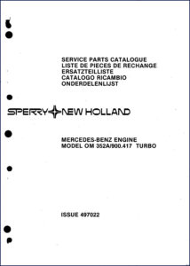 sperry new holland om 352a parts catalog, sperry new holland parts catalog, sperry new holland new