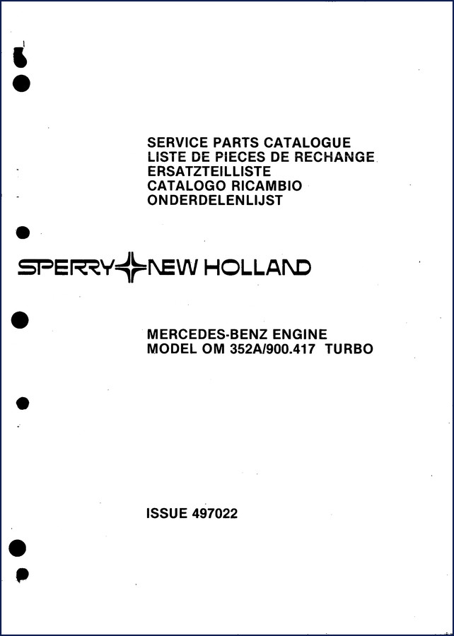 sperry new holland om 352a parts catalog, sperry new holland parts catalog, sperry new holland new