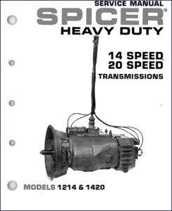 dana spicer 1214 1420 service manual, dana spicer service manual, dana spicer spicer