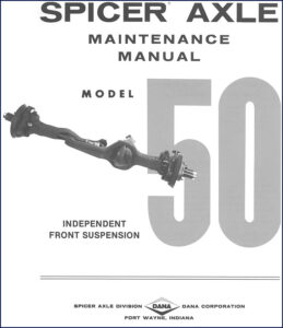 dana spicer 50 service manual, dana spicer service manual, dana spicer spicer
