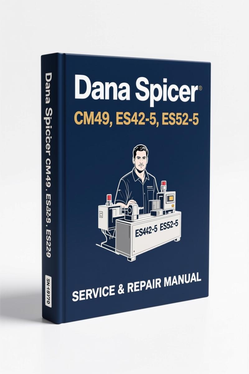 dana spicer es42, dana spicer manual, dana spicer spicer