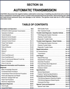 ssangyong btra m74 2002 service manual, ssangyong service manual, ssangyong btra